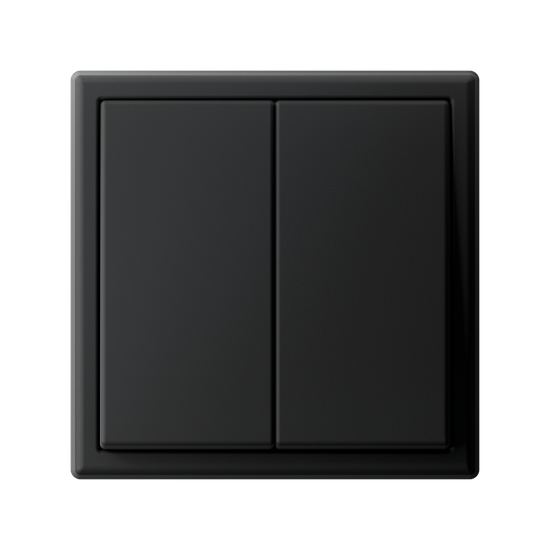 Выключатель кнопочный 2-кл. ArtGallery 10AX быстрозажим. клем. механизм карбон SE GAL001017S