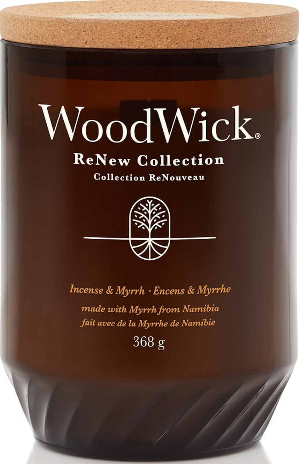 Свеча ароматическая WoodWick Incense and Myrph