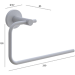 Полотенцедержатель Boheme Uno 10975-MW matt white