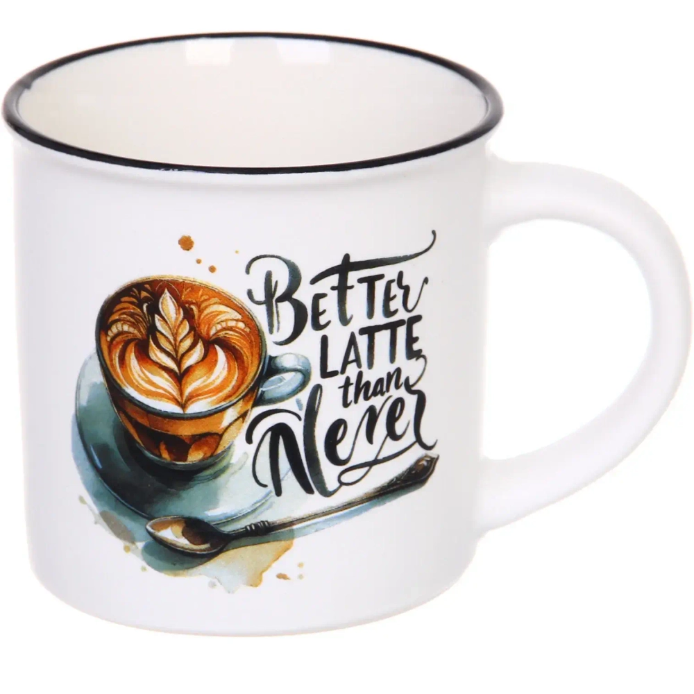 Кружка керамическая 210мл «Кофе», микс 4рисунка