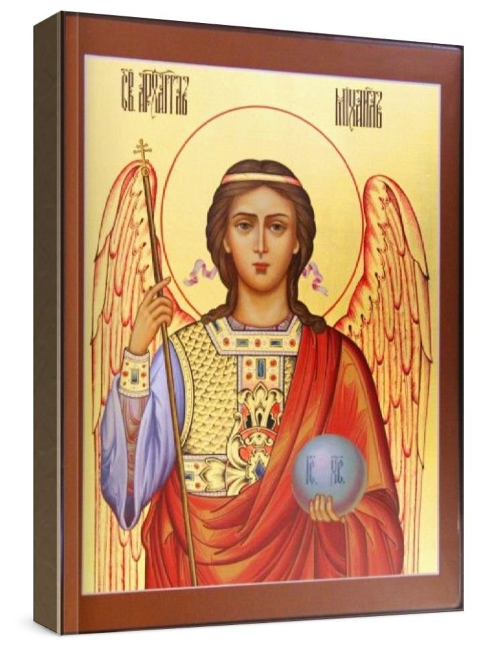 Михаил Архангел (рукописная икона)