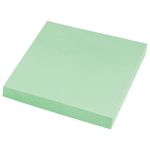 Блок самоклеящийся (стикеры) STAFF STANDARD, ПАСТЕЛЬНЫЙ 76х76 мм, зеленый, 100 листов, 116575