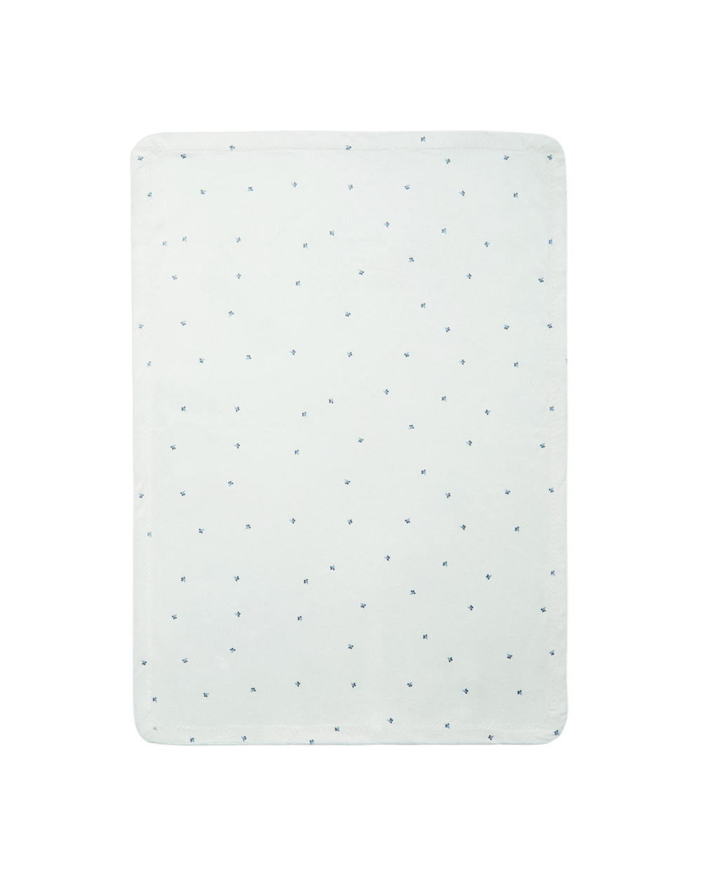 Zara Home плед детский из полиэстера, экрю, 70x100 см