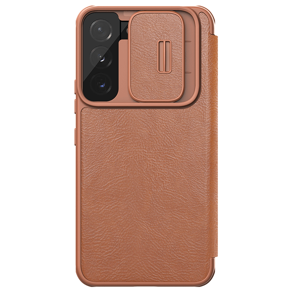 Кожаный чехол-книжка Nillkin Leather Qin Pro для Samsung Galaxy S22