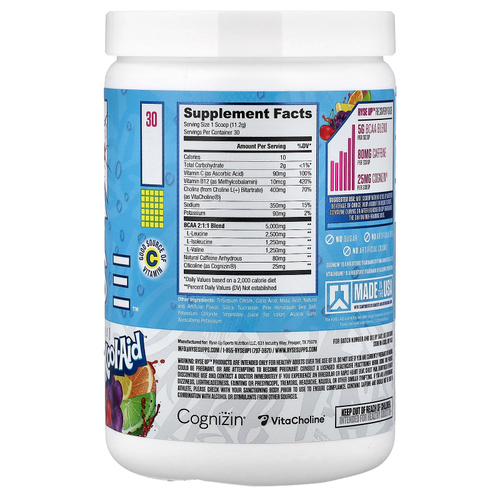 RYSE, Element Series, BCAA Focus, Kool-Aid™, тропический пунш, 336 г (11,9 унции)