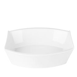 Блюдо (для многослойных салатов) "Маршмеллоу" 25*25*8см. v=2600 мл (min5) (фарфор)