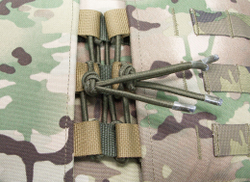 Чехол для бронежилета плитника КРЕПОСТЬ быстросброс справа MIMICRYA, Cordura 1000D, MULTICAM, L-XL