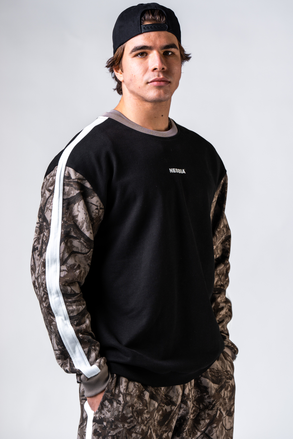 Кофта Relaxed Sweatshirt POWER 903 LIGHT BROWN CAMO