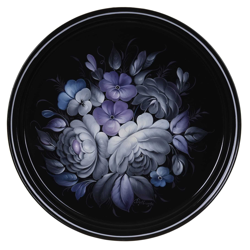 Zhostovo metal tray A9D170125128