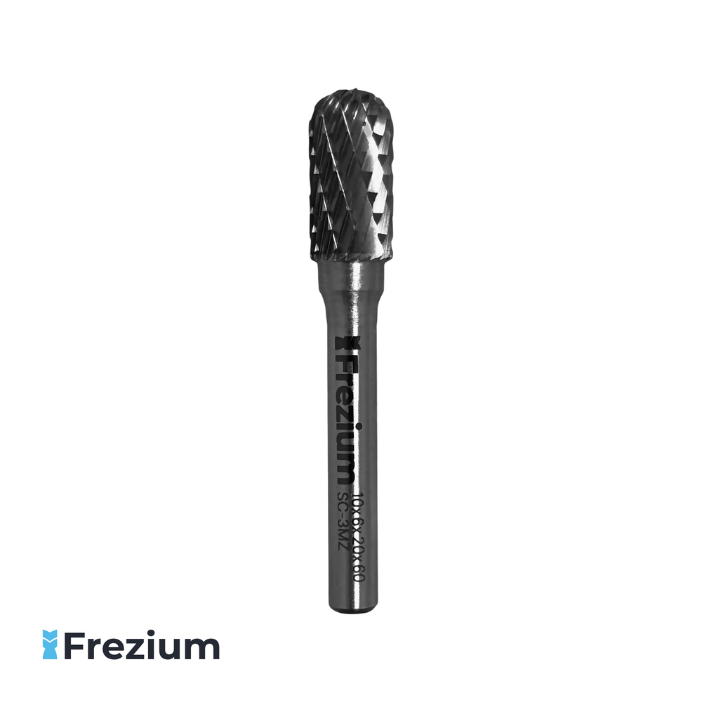 Борфреза твердосплавная по металлу "Frezium" 10x6x20x60; SC-3MZ