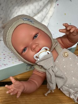 Кукла Реборн Nines 45см Rubi виниловая (N0201)