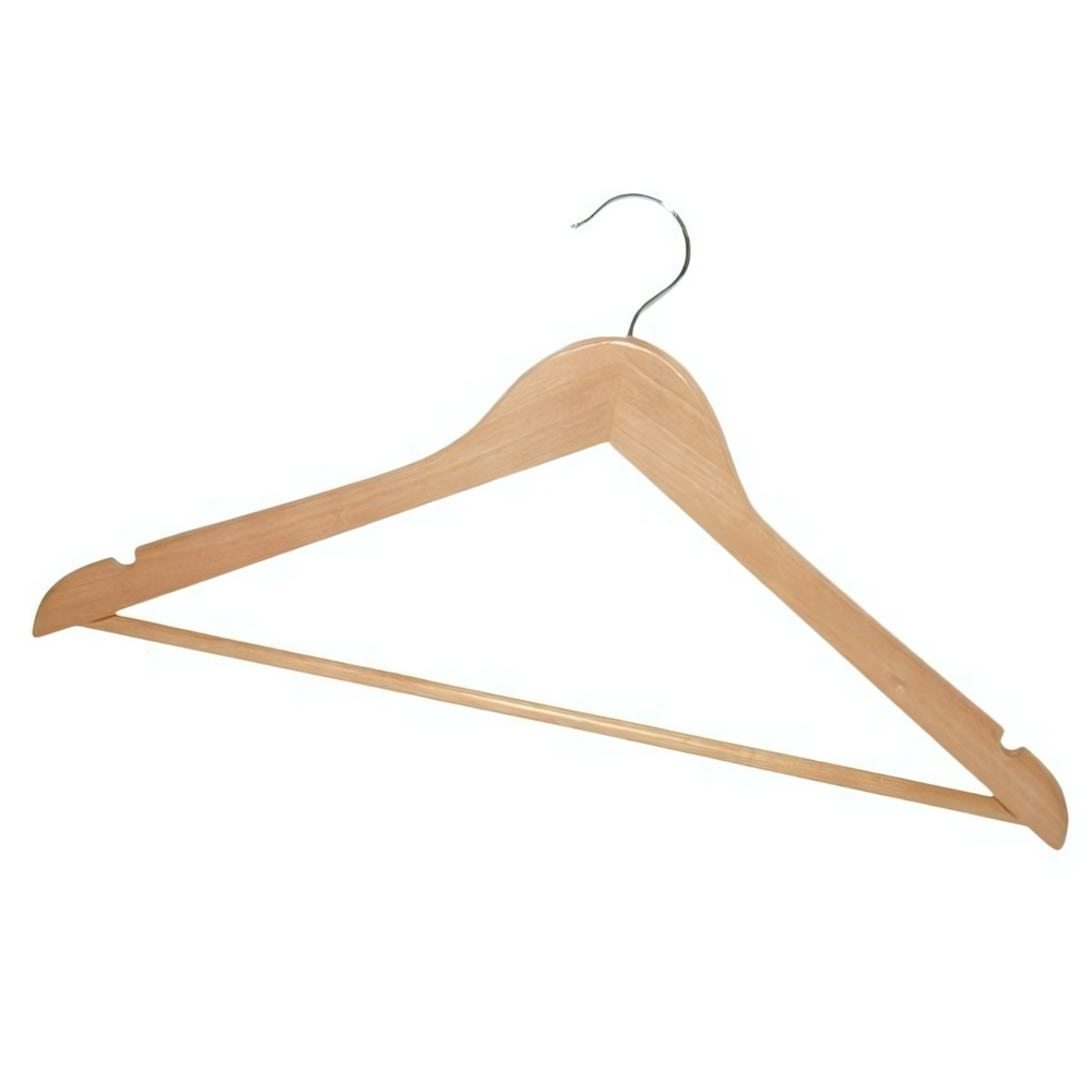 Вешалка для одежды деревянная соответствует 44-46 муж, 46-48 жен YORK