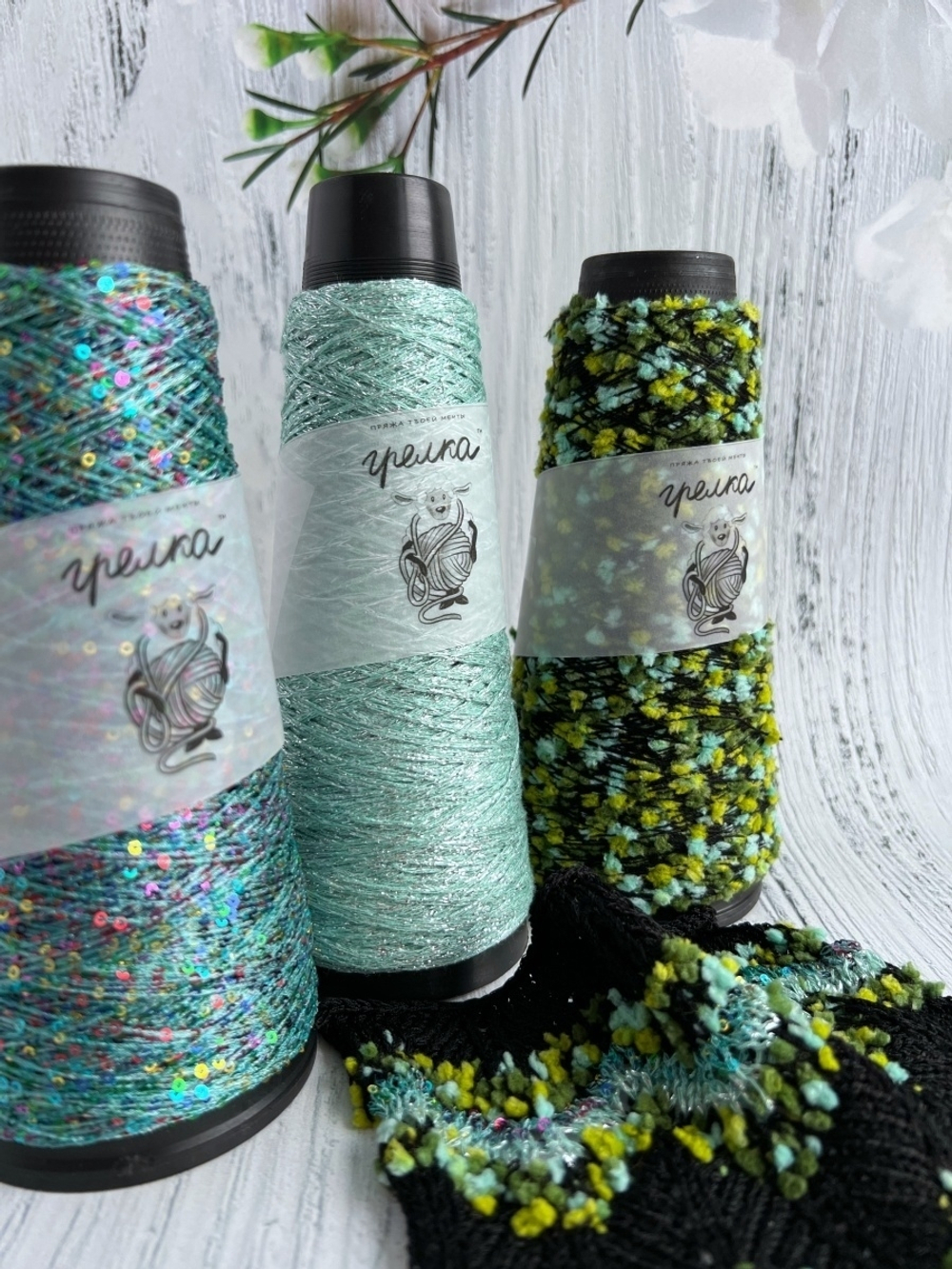 Трикотажная пряжа для вязания CARIOKA