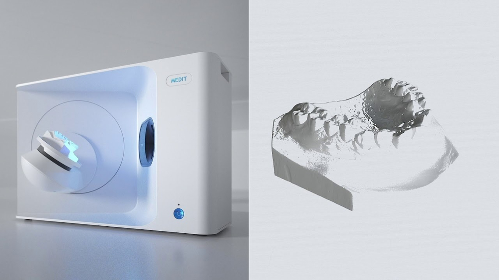 Medit T310 стоматологический лабораторный 3D сканер