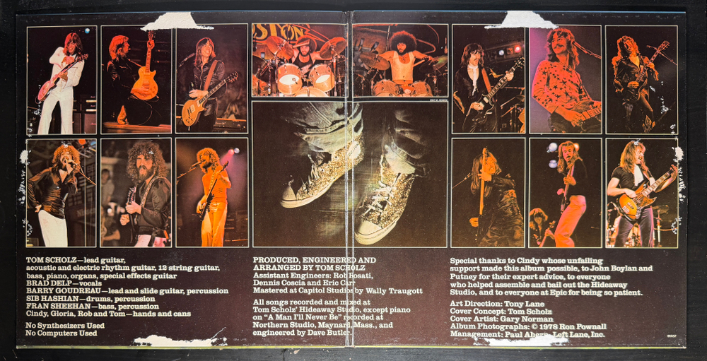 Boston - Don't Look Back (Голландия 1978г.)