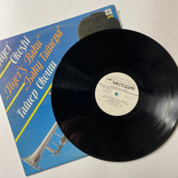 Винтажная виниловая пластинка LP Tiger Okoshi Тайгер Окоши Tiger's Baku Баку Тайгера (СССР 1984)
