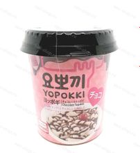 Рисовые клецки с шоколадным соусом Yopokki, 120 гр.