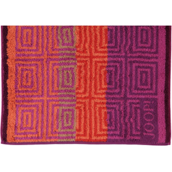 Махровое полотенце Imperial Striped Tile 1640 розовое от Joop! - Cawo Германия