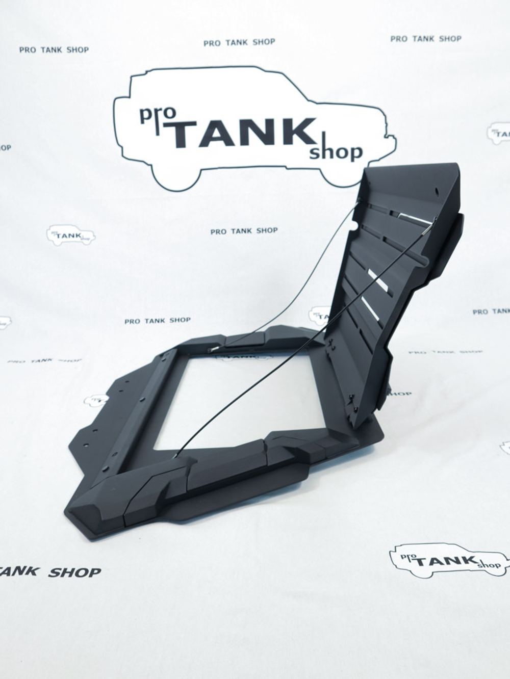 Бокс багажный боковой TENGQIAN для TANK 400 (крепление к штатным рейлингам)