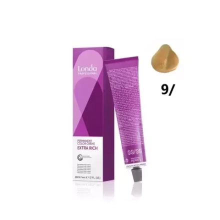 Londa Color стойкая крем-краска, 9/ очень светлый блонд натуральный, 60мл