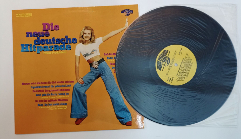 Винтажная виниловая пластинка LP Joe Campmann Die Neue Deutsche Hitparade (Germany 1974)