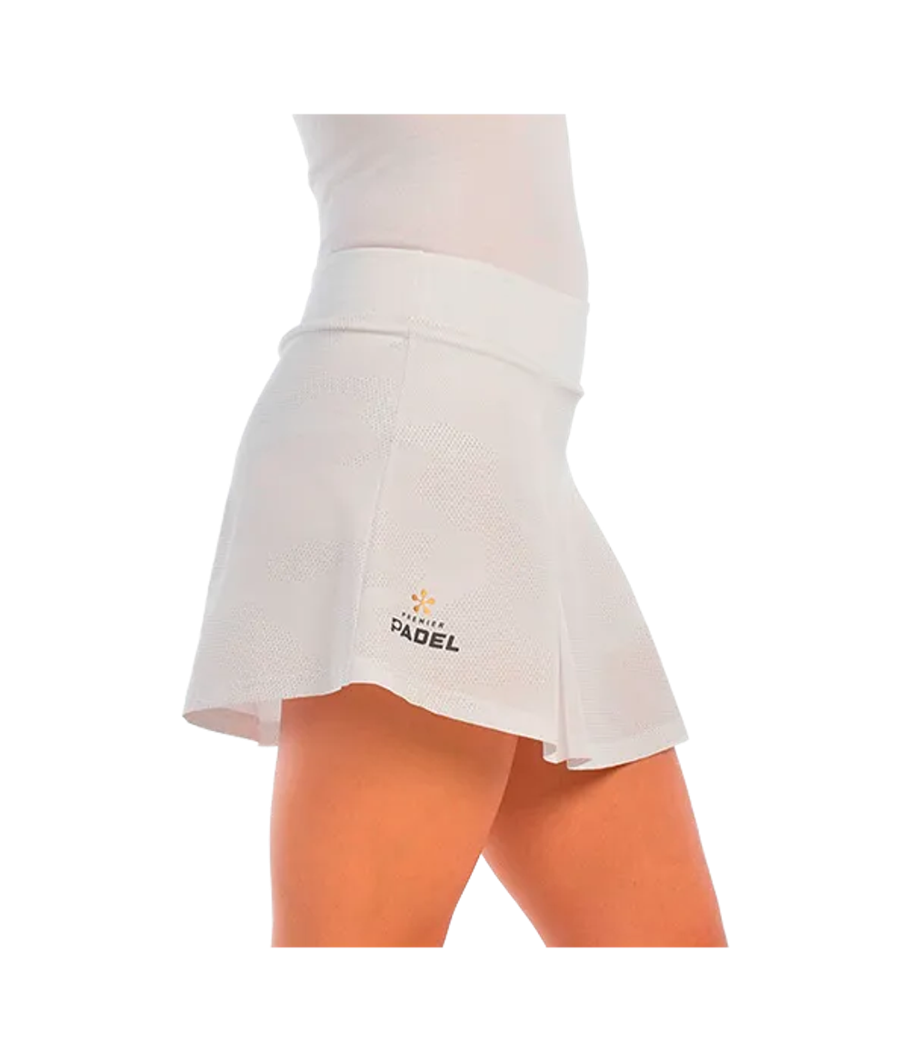 Юбка для падел Bullpadel Blanco Premier 2025 белая