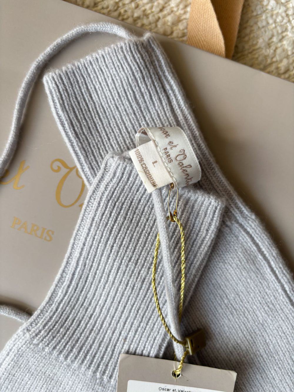 Новые кашемировые варежки Oscar et Valentine, 140