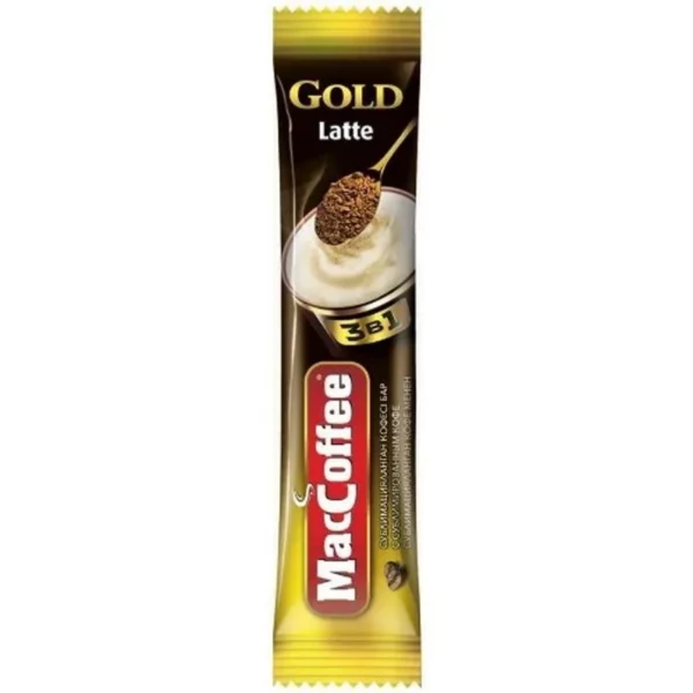 Кофе MacCoffee Gold Latte 3в1 16гр м/у