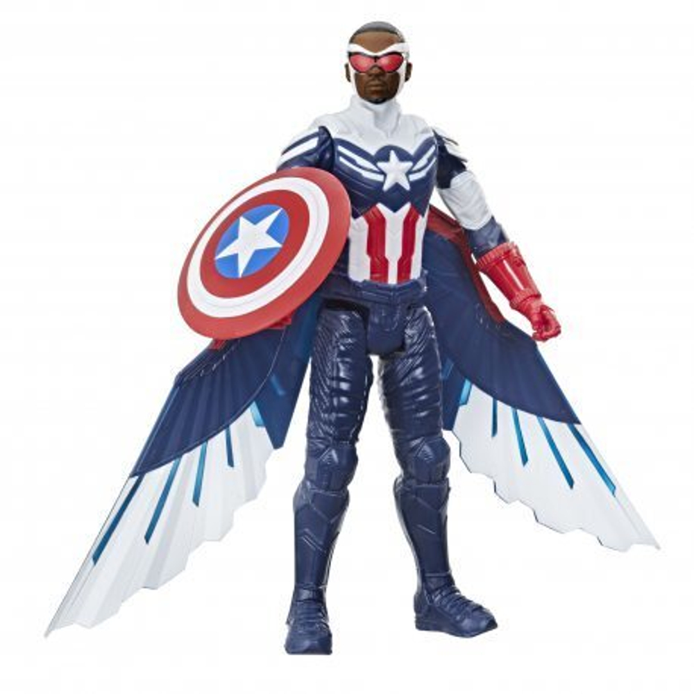 Hasbro Marvel Avengers -Titan Hero капитан Америка (30 см) F2075 купить в  Москве | Доставка по России.