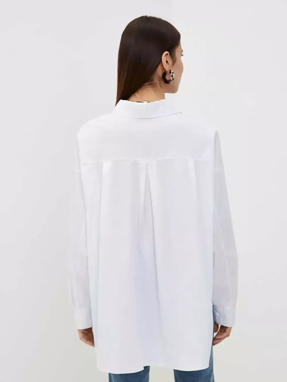 Рубашка  оверсайз