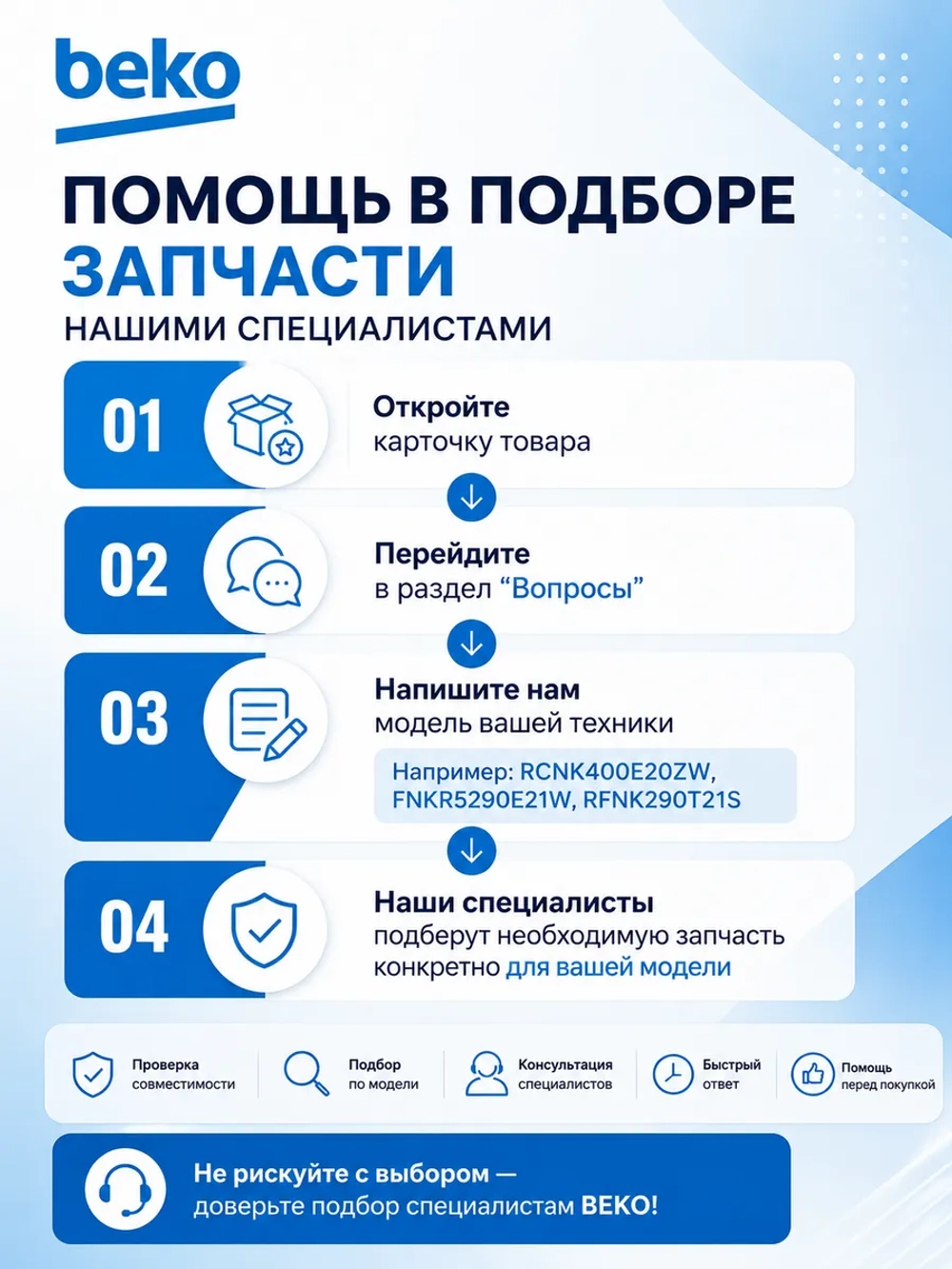 Панель ящика 190мм_Е605_2% 5740380400 (Плоская) Beko (5740380200)
