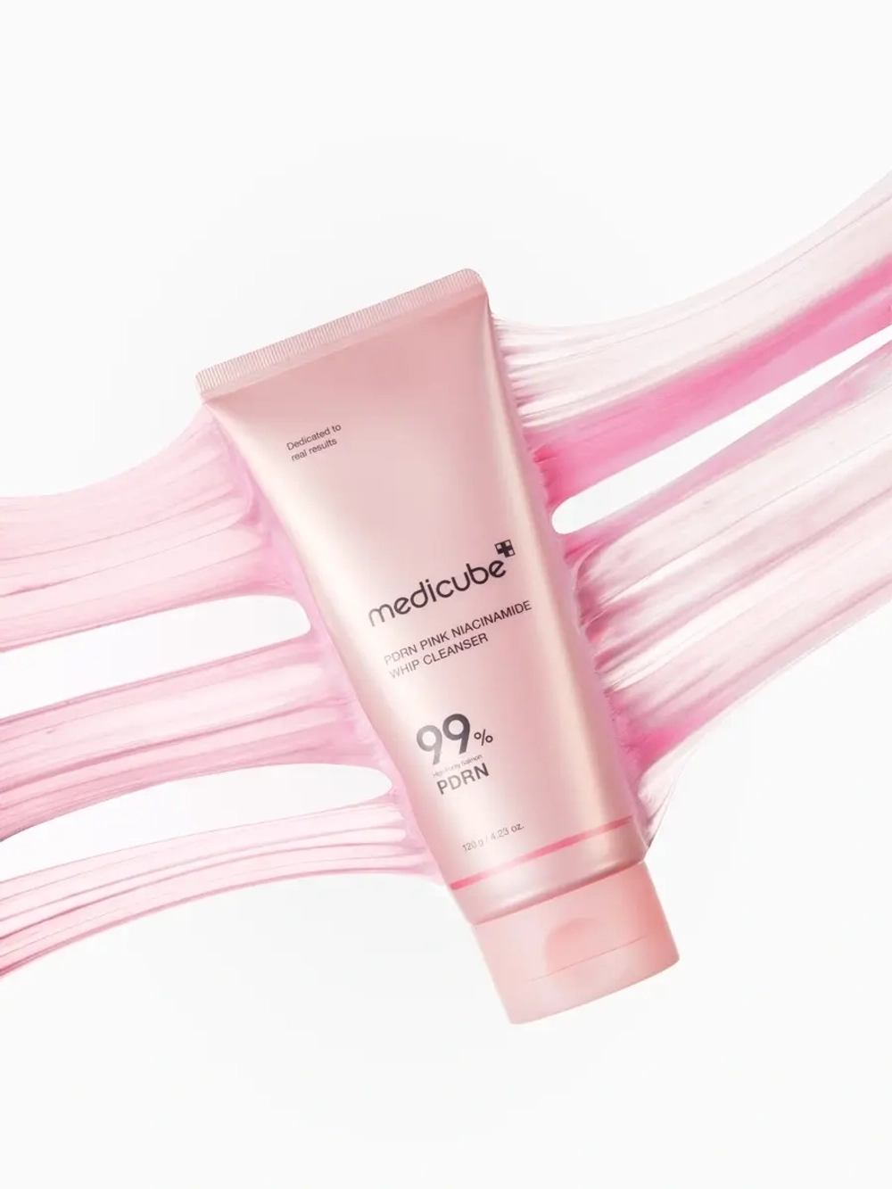 Medicube Пенка с ПДРН для глубокого очищения пор PDRN Pink Niacinamide Whip Cleanser 120 гр