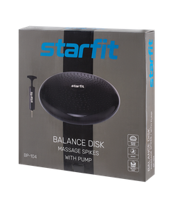 Диск балансировочный BP-104, с насосом, массажный, лаймовый