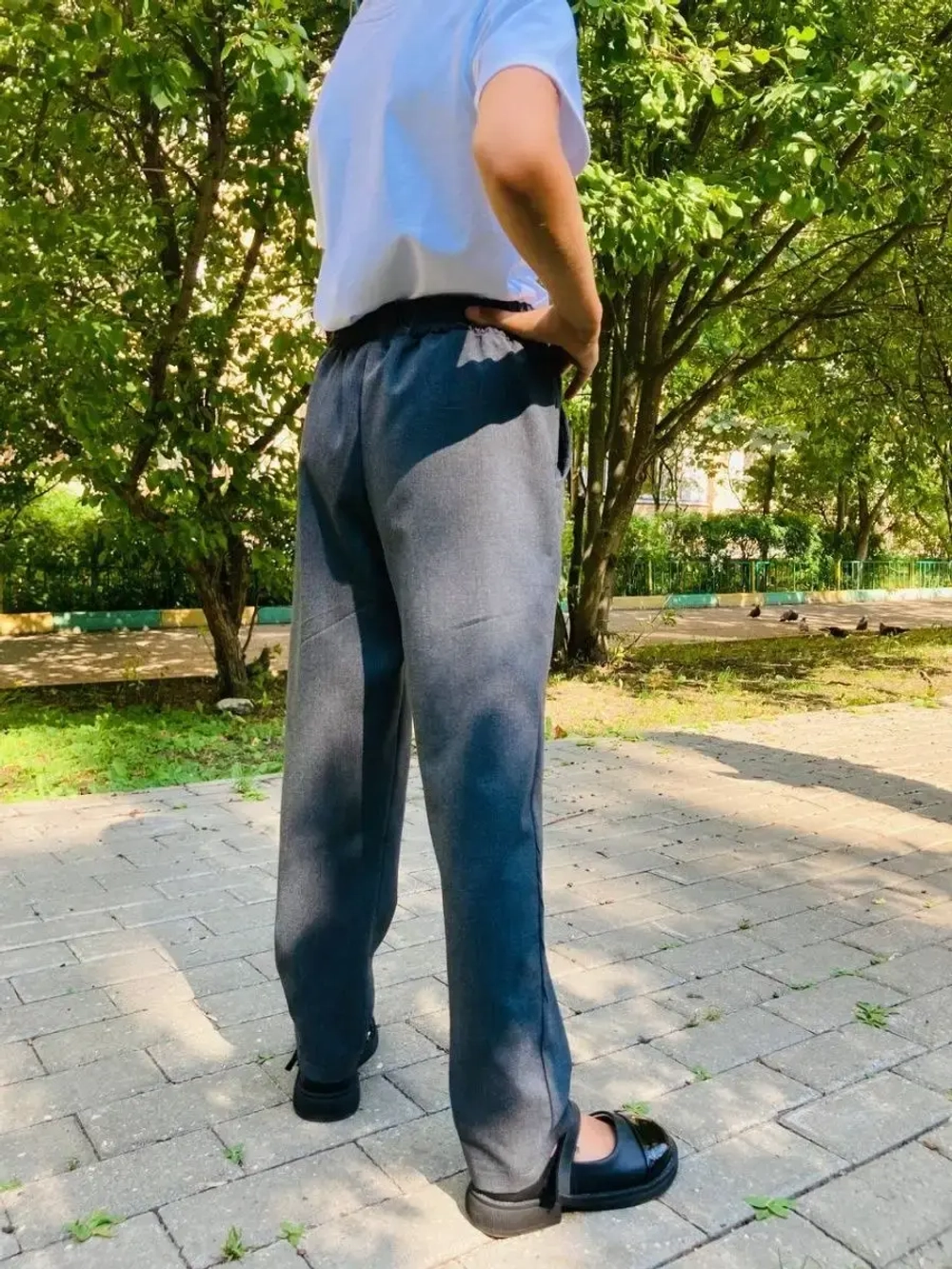 Брюки классические для школы