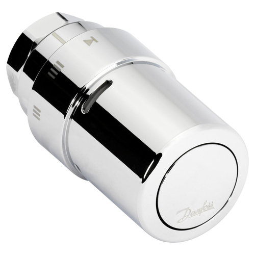 Термоголовка Danfoss RAX жидкостная, хромированная, присоединение М30х1,5 (013G6180)