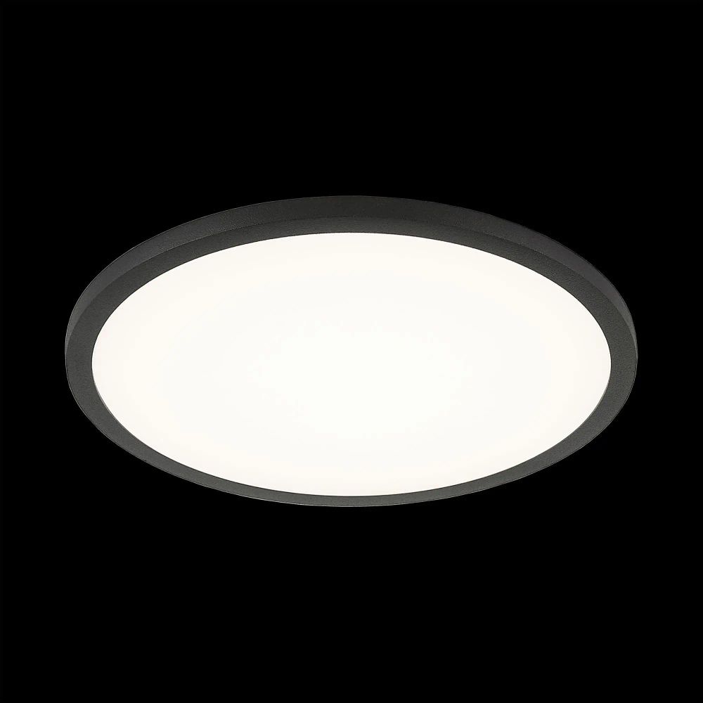 Citilux Омега CLD50R152 LED Встраиваемый светильник с диммером Чёрный