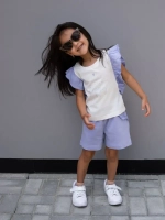 Костюм для девочки с шортами в садик