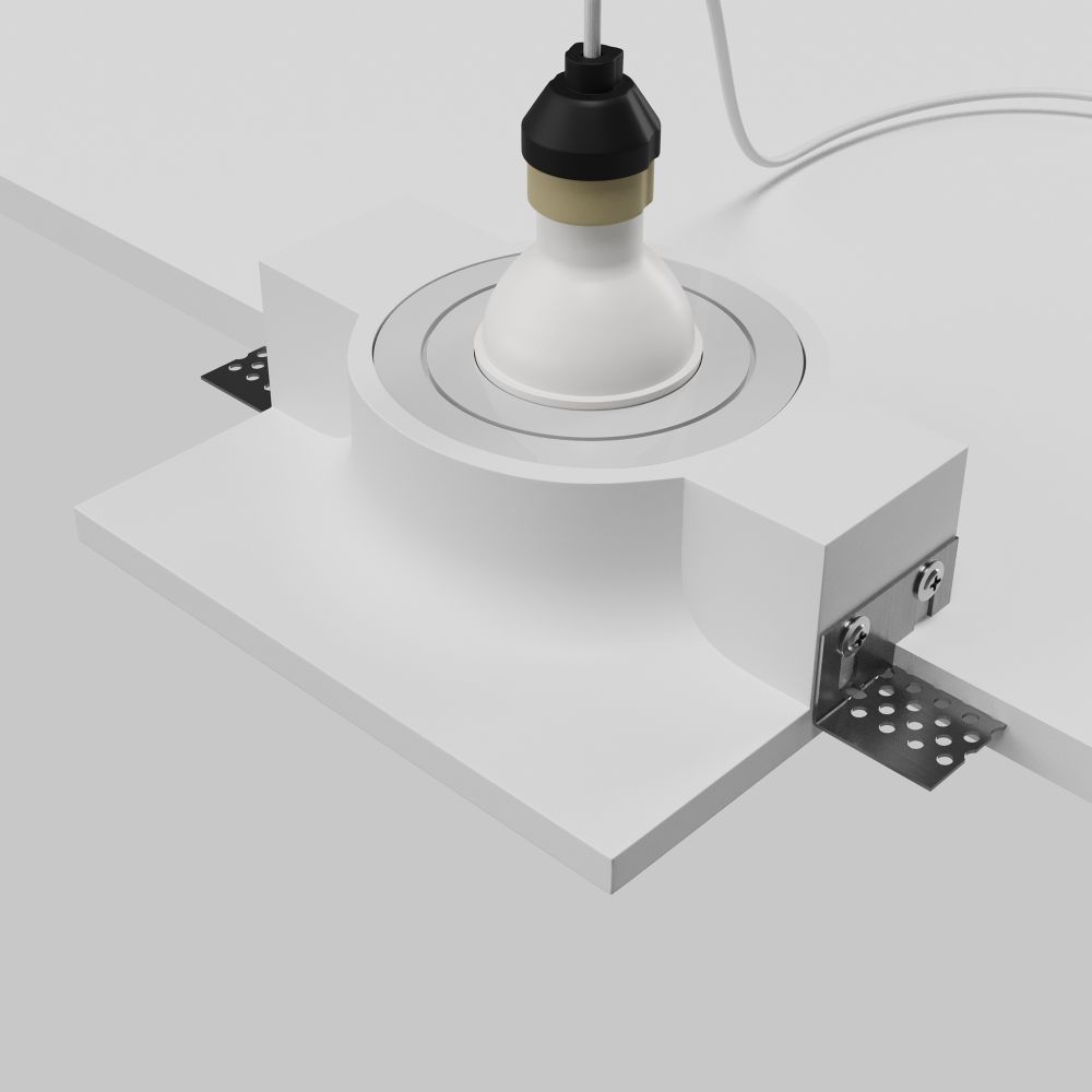 Светильник встраиваемый Maytoni   DL006-GU10-RD-W