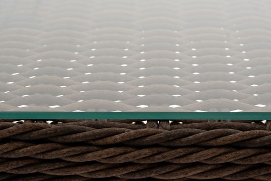 "Прованс" столик журнальный из ротанга, цвет коричневый