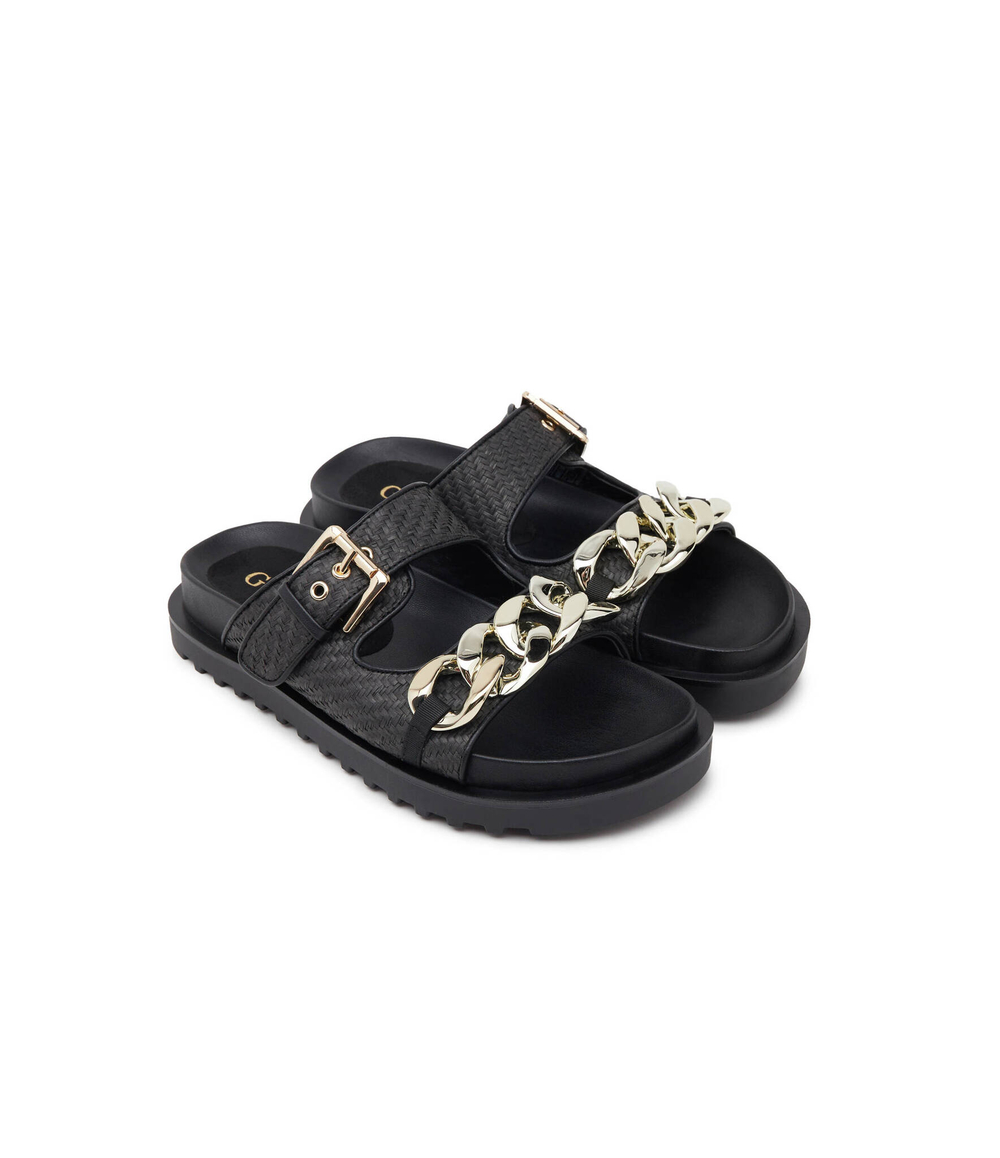 Шлепанцы Guess - черный(FLJFTM FAB03)