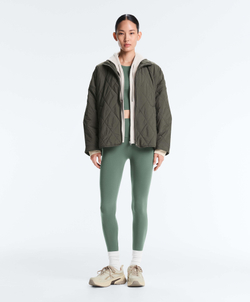 Oysho Майка Comfortlux с чашками и полосками на спине, темно-зеленый