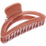 Заколка-краб для волос на блистере «Magic Gloss», трапеция, микс 6 цветов, 6,5см