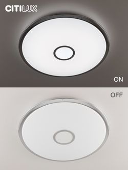 Citilux Старлайт Смарт CL703A100G Умная люстра Хром