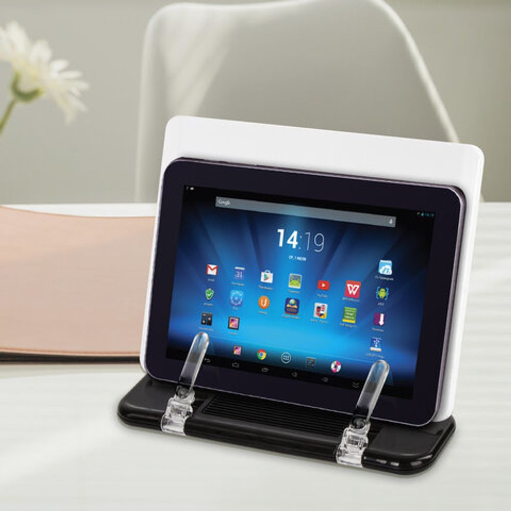 Подставка для книг, учебников, журналов BRAUBERG малая, регулируемый угол наклона, 230909