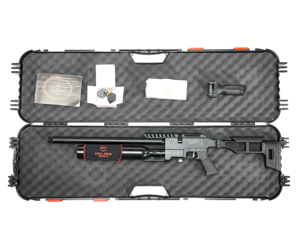 Винтовка пневматическая KRAL ARMS Puncher Maxi 3, SHADOW, кал. 5.5мм пластик