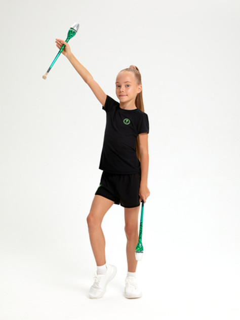 Футболка спортивного назначения для занятий гимнастикой для девочек