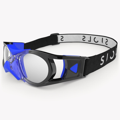 Спортивные очки с диоптриями детские Siols / Indoor Kids / Crystal Black Blue / Small 6-10 лет