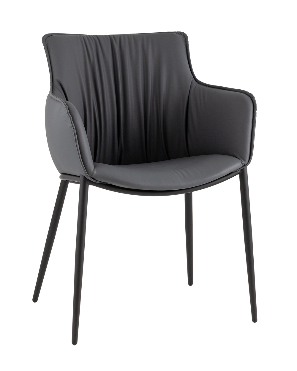 Стул Твигги экокожа темно-серый