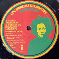 Винтажная виниловая пластинка LP Bob Marley and The Wailers Natty Dread (Germany 1975)