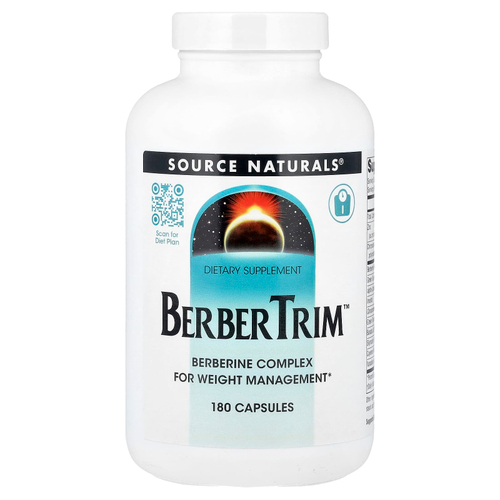 Source Naturals, BerberTrim™, 180 капсул